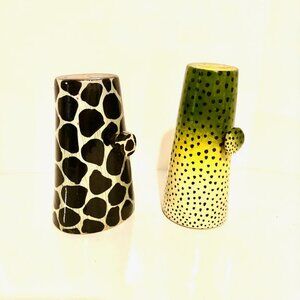 Vintage Girafe and Spotted Salt and Pepper Shakers